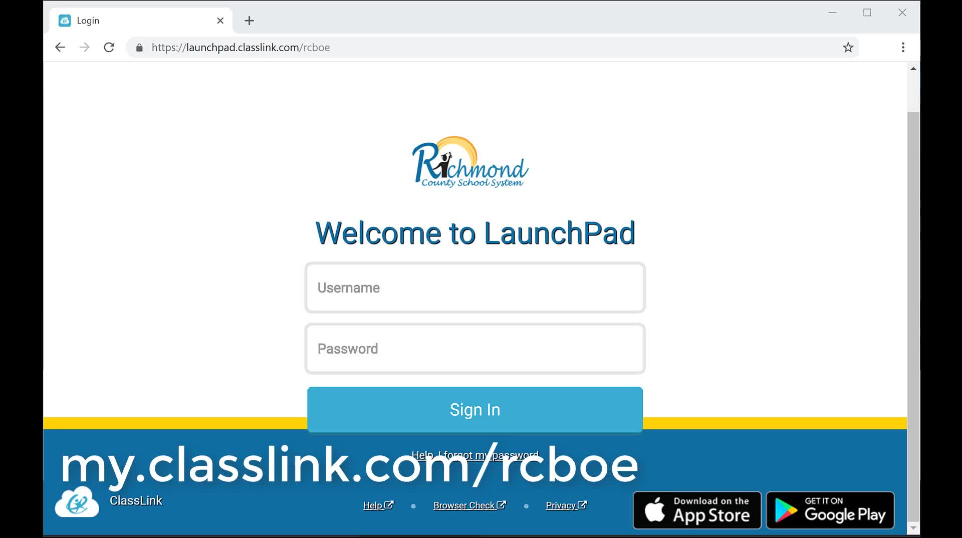 Rcboe Launchpad I Ready Com Jsf Redirect_Url 2Fstudent 2Fdashboard